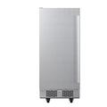 Avallon 3.35 Cubic Feet cu. ft. Convertible Mini Fridge Stainless Steel in Gray | 34.125 H x 15 W x 23.625 D in | Wayfair AFR152SSODLH