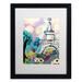 Trademark Fine Art 'La Dame De Fer' Framed Painting Print Canvas | 22.75 H x 18.75 W x 0.75 D in | Wayfair ALI5480-B1620MF