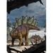 Trinx Artella Stegosaurus 8.13' L x 72.4" W 2-Panel Wall Mural Non-Woven in Black/Gray | 72.4 W in | Wayfair 822DB9652B044DB5AD61639BEEFF1AB2