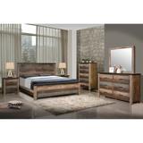 Atwater Rustic Antique Multi-color 2-piece Bedroom Set with Nightstand