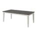 Monterey 78" White and Grey Dining Table with Extendable Leaf by Martin Svensson Home