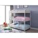 Industrial and Contemporary Cairo Bunk Bed - Triple Full,Ultimate Space Saver, Snug and Secure