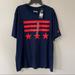 Adidas Shirts | Adidas Mens The Go To Tee Patriotic T-Shirt Stars & Stripes Short Sleeve Xl Nwt | Color: Blue/Red | Size: Xl