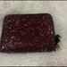 Coach Bags | Coach Glitter Heart Zip Around Wallet Nwt | Color: Purple | Size: Os