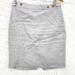 J. Crew Skirts | J. Crew Women's Casual Business Light Gray Linen Pencil Skirt Size 4" | Color: Gray/Silver | Size: 4