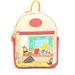 Disney Bags | Disney Winnie The Pooh Embroidered Christopher Robin's Room Mini Backpack | Color: Cream/Yellow | Size: Os