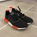 Adidas Shoes | Adidas Nmd_r1 Shoes Sneakers New Nmd Aq0882 Black Raw Amber Mens Boost | Color: Black | Size: Various