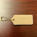 Coach Accessories | Coach Key Chain For Your Purse | Color: Cream | Size: Os