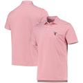 Men's Vineyard Vines Red Cleveland Guardians Heathered Winstead Sankaty Polo