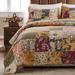 Antique Chic Quilt And Pillow Sham Set by Greenland Home Fashions in Multi (Size 3PC KING/CK)