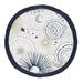 Sweet Jojo Designs Celestial Fabric Playmat Fabric in Blue/White | 0.5 H x 36 W x 36 D in | Wayfair Playmat-Celestial-BU-PRT