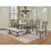 Canora Grey Ricki 8 - Person Solid Wood Dining Set Wood/Upholstered in Gray | Wayfair 2BF3DF2AAC17437991BDA3C7C13FBD4F