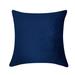 Everly Quinn Renelde Velvet Throw Cushion Polyester/Polyfill/Velvet in Blue/Navy | 18 H x 18 W x 1 D in | Wayfair 9A0E701C5C314FEABF6C596EFF55B8BA