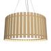 Accord Lighting Accord Studio Slatted 27 Inch LED Large Pendant - 1094LED.34