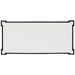 Montague Metal Products Inc. New Yorker 1 Line Address Plaque Metal | 9.25 H x 17 W x 0.25 D in | Wayfair PCS-0027S1-W-WB