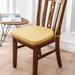 Red Barrel Studio® Indoor 1.5" Outdoor Chair Pad Polyester in Orange/Yellow/Brown | 1.5 H x 17 W in | Wayfair 7E3B1B2310194F79958387767AEA7E11
