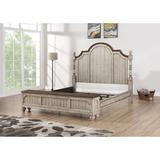 Cassius Queen Poster Bed w/ Storage Wood in Brown Laurel Foundry Modern Farmhouse® | 67 H x 68 W x 108 D in | Wayfair