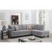 Gray Sectional - Latitude Run® Thelma 112" Wide Right Hand Facing Sofa & Chaise Other Performance Fabrics | 38 H x 112 W x 68 D in | Wayfair