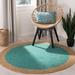 SAFAVIEH Handmade Natural Fiber Charlyne Bordered Round Jute Rug