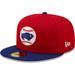 Men's New Era Red Buffalo Bisons Authentic Collection 59FIFTY Fitted Hat