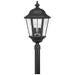 Edgewater 27 3/4" High Black Traditional Low Voltage Post Light