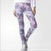 Adidas Pants & Jumpsuits | Adidas Neo Butterfly Aop Activewear Pants Leggings Tie Dye Purple Pink Blue S | Color: Pink/Purple | Size: S