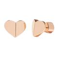 Kate Spade Jewelry | Kate Spade Rose Gold Heritage Spade Heart Earrings | Color: Gold/Pink | Size: Os