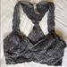 Free People Intimates & Sleepwear | Free People Super Cute&Sexy Bralete Beautiful Gray Lacey Embroidered&Nwot | Color: Gray | Size: Xs/S