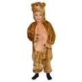 Dress Up America Cuddly Little Brown Bear Costume Set - Beautiful Dress Up Set for Role Play - Cosplay Costume For Kids