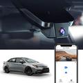 FITCAMX Dash Cam Suitable for Toyota Corolla L LE SE XLE XSE SE Nightshade Sedan 4D Hybrid 2019-2022 12th Gen (E210), Corolla Hatchback 2019-2022, 4K Car Recorder WiFi, G-Sensor, 64GB Card