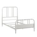 Birch Lane™ Abrielle Twin Platform Bed Metal in White | 47.2 H x 42 W x 79.41 D in | Wayfair 2284323629694519A6A252ADDB94F25F