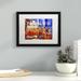 Latitude Run® Subway City Art NYC IV - Picture Frame Photograph Print on Canvas Canvas, Wood in Blue/Orange | 14 H x 11 W x 0.5 D in | Wayfair