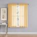 Window Elements Diamond Sheer Voile 56 Inch Wide. Rod Pocket Curtain Panel