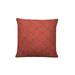 18" x 18" Orange Diamond Tucked Pillow - 18" x 18"