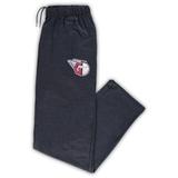 Men's Heathered Navy Cleveland Guardians Big & Tall Pajama Pants