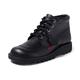 Kickers Men's Kick Hi Classic Ankle Boots, Extra Comfortable, Added Durability, Premium Quality, Black, 6.5 UK