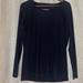 Lululemon Athletica Tops | Lululemon Long Sleeve Open Back With Drape And Mesh Details Top Size 8 | Color: Black | Size: 8