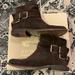 Burberry Shoes | Burberry Authentic Ankle Boots Suede Brown Size 37. | Color: Brown | Size: 37
