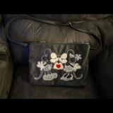 Disney Bags | Disney Parks Black Cross Bag Mickey Minnie Mouse | Color: Black | Size: Os