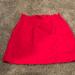 J. Crew Skirts | J Crew Red Ruffle Skirt | Color: Red | Size: 10
