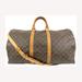 Louis Vuitton Bags | Louis Vuitton Monogram Keepall Bandouliere 55 Duffle Bag With Strap 83lk411s | Color: Brown | Size: 22"L X 10"W X 12"H