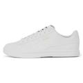 PUMA Unisex Court Star SL Trainers Lace Up - White-White-Team Gold - 7