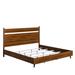 Wade Logan® Flossmoor Queen Panel Bed Wood in Brown | 48 H x 80 W x 88 D in | Wayfair 6686DCB490BB433F8F080B2F5B703D37