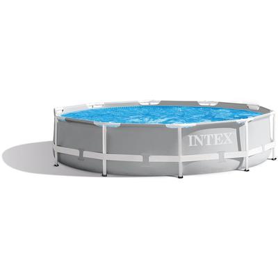 Intex - 26702 Prism Frame Pool Set Swimmingpool Familienpool Kinderpool 305 x 76