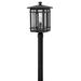 Hinkley Lighting Tucker 1 Light 20.5" Tall Post Light with Clear Seedy