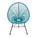 Vinyl Cord, Indoor and Outdoor Acapulco Chair - Set of 3