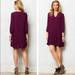 Anthropologie Dresses | Anthro Galina Pleated Drop-Waist Mini Dress | Color: Purple | Size: Xs