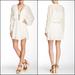 Free People Dresses | Free People Snug Bug Faux Wrap Knit Ivory Mini Dress Size S | Color: Cream | Size: S