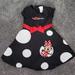 Disney Dresses | Disney Parks Small Minnie Dress | Color: Black/White | Size: Sg