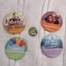 Disney Other | Bundle Of Walt Disney World Pins | Color: Red | Size: Disney Big Pins 3in